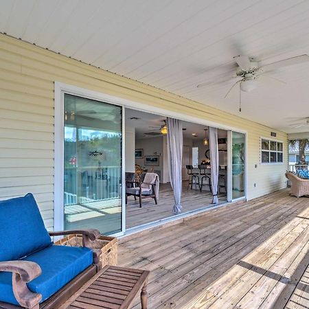 Withlacoochee River House With Dock And Kayaks! Villa Yankeetown Exterior photo